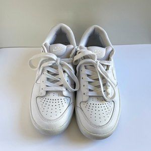 White Skate Shoes from Nike SB Force 58 Premium Leather